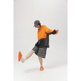 Unisex Jacket Summer Hooded Sports Jacket Men's and Women's Couple's Tops Loose Multicolor Jacket